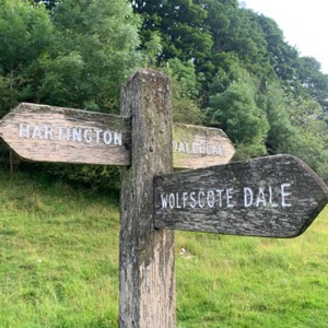 Peak District Sign Post